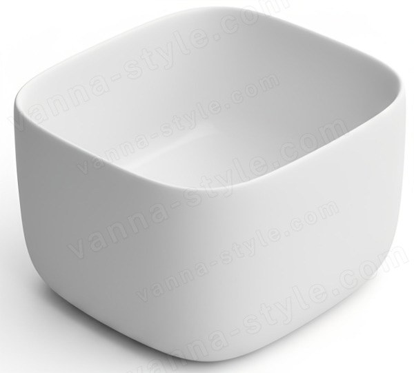 Накладная раковина Antonio Lupi Poggio 46x40, белая 46x40, белая