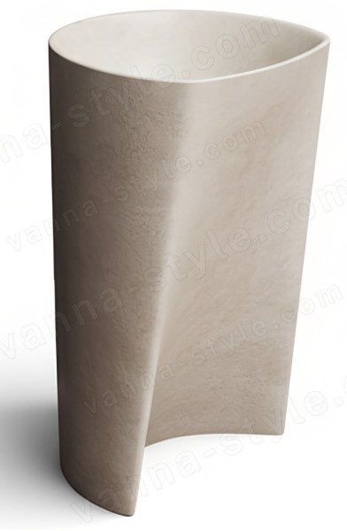 Напольная раковина Antonio Lupi Rilievo 44x44, pietra luna 44x44, pietra luna