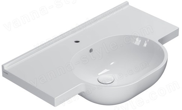 Раковина Globo Mode ME080BI*1 80x49, белая 80x49, белая