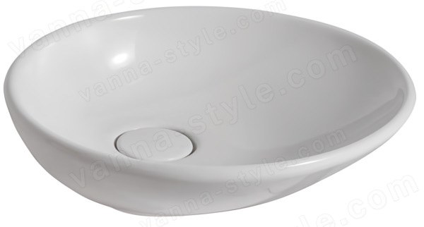 Накладная раковина Globo Le Pietre LAT50.BI 50x50, белая 50x50, белая