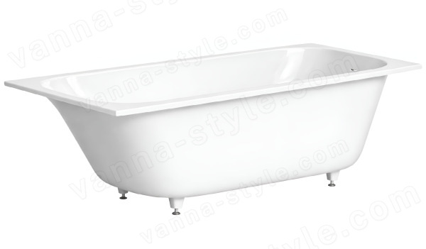Ванна Salini Orlanda Kit 170x75 S-Sense глянцевая из искусственного камня