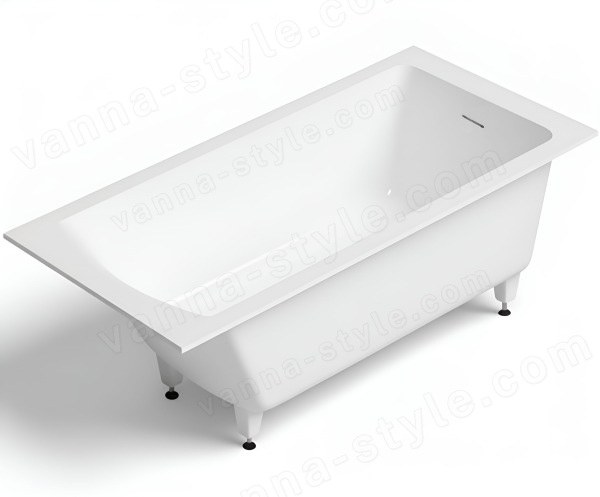 Ванна Salini Cascata Kit 150x70 S-Stone матовая из искусственного камня