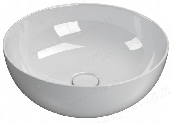 Накладная раковина Globo T-Edge B6T45.BI 45x45, белая 45x45, белая