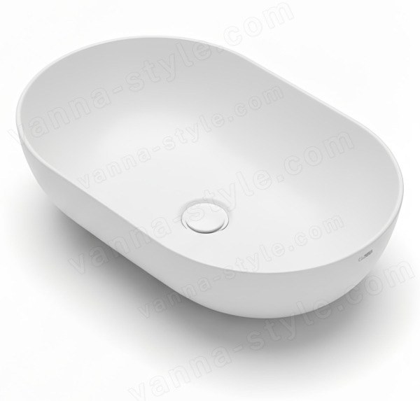 Накладная раковина Globo T-Edge B6O60.BO 60x41, белая матовая 60x41, белая матовая