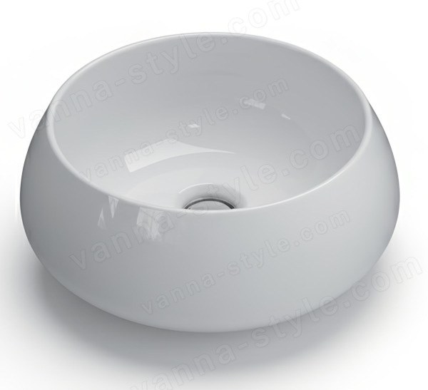 Накладная раковина Globo T-Edge TE035BI 35x35, белая 35x35, белая