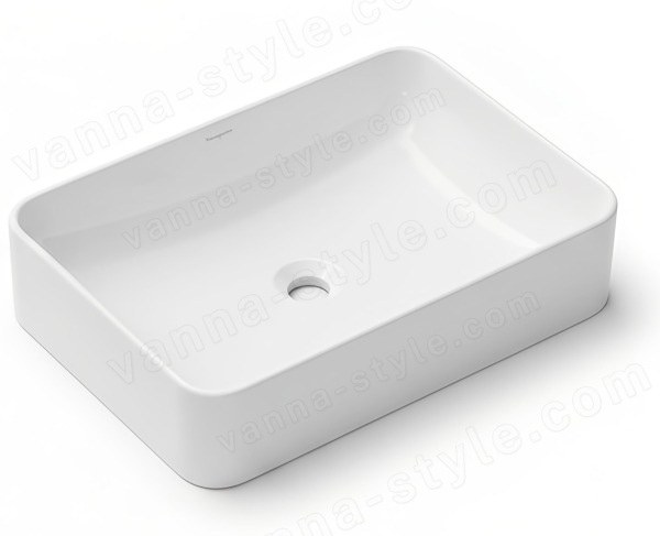 Накладная раковина Hansgrohe Xuniva Q 60168450 55x40, белая 55x40, белая