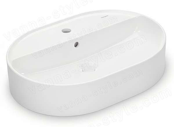 Накладная раковина Hansgrohe Xuniva U 60171450 60x45, белая