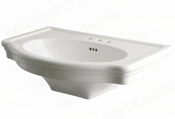 Раковина Devon&Devon Etoile IBLG3FNET 70x53, белая