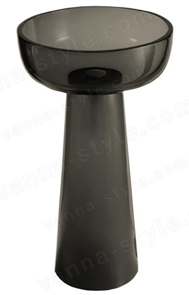 Напольная раковина Knief Solid Surface 70401020 59x59, серая