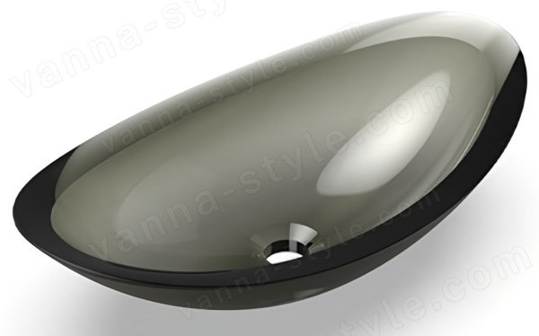 Накладная раковина Knief Charm Shape 70204020, серая