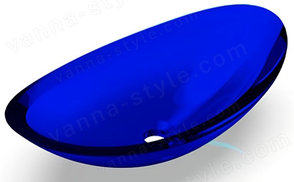 Накладная раковина Knief Charm Shape 70204XXX, синяя