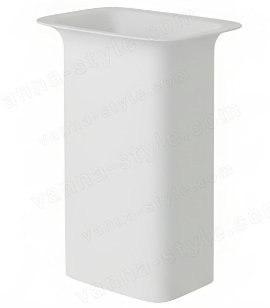 Напольная раковина Knief Glam 0600-082-01WA 65x45, белая матовая