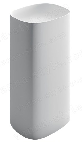 Напольная раковина Milldue Tube 4933.20*0 48x38 Bianco Opaco 48x38 Bianco Opaco