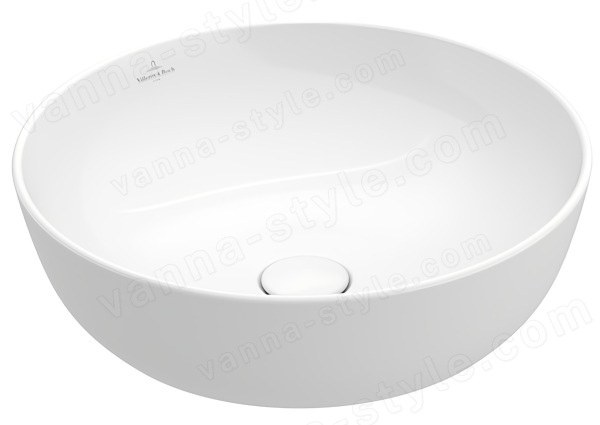 Раковина накладная Villeroy&Boch Artis 417943R1 43x43, белая