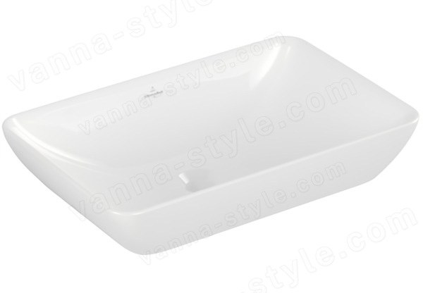 Раковина накладная Villeroy&Boch Venticello 41135501 55x36, белая