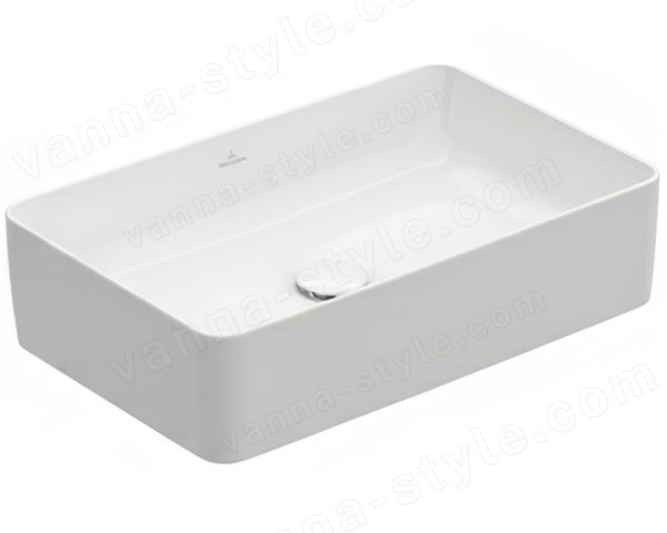 Раковина накладная Villeroy&Boch Collaro 4A205601 56x36, белая