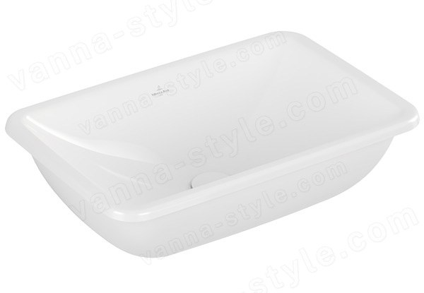 Встраиваемая раковина Villeroy&Boch Loop&Friends 4A570001 54x34, белая