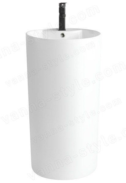 Напольная раковина Abber Bequem AC2132 46x46, белая 46x46, белая