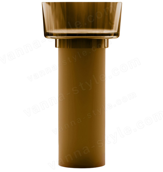 Напольная раковина Abber Kristall AT2702Vesuvian-H 45x45, оливковая 45x45, оливковая