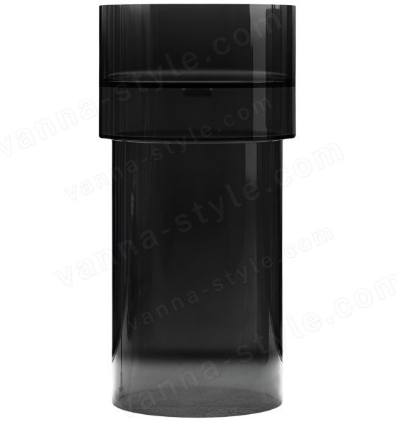 Напольная раковина Abber Kristall AT2701Onyx 45x45, черная 45x45, черная