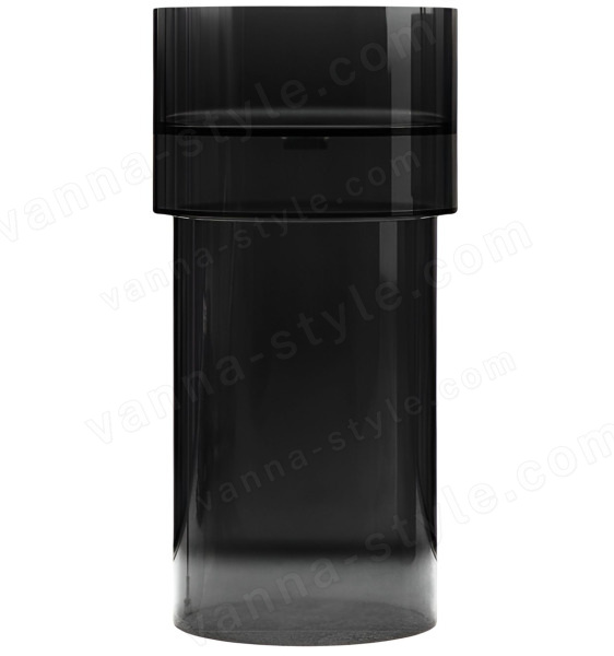 Напольная раковина Abber Kristall AT2701Onyx-H 45x45, черная 45x45, черная