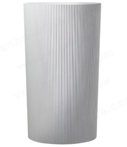 Напольная раковина Abber Stein AS2501-H 50x50 из искусственного камня белая 50x50 из искусственного камня, белая