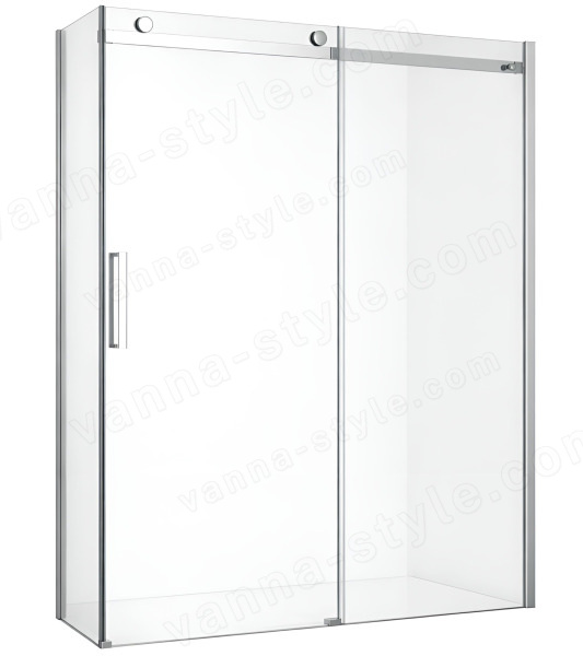 Душевой уголок Black&amp;White Stellar Wind S208-90120 120x90, профиль хром
