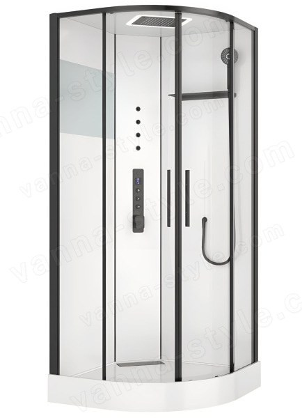 Душевая кабина Black&White G8051GM 90x90