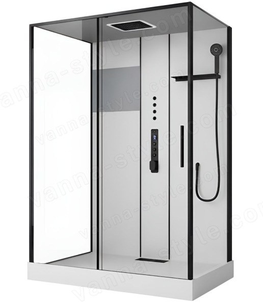 Душевая кабина Black&amp;White G8050GM 140x90