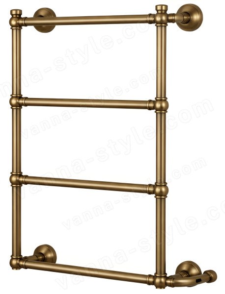 Полотенцесушитель электрический Margaroli Armonia 9-542-4 BOX 95425504OBNB 55x83, бронза 55x83, бронза
