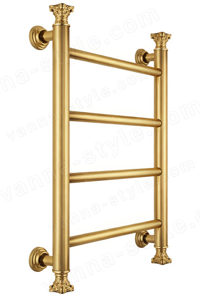 Полотенцесушитель электрический Margaroli Capitelli 2952J5504GONB 56x83, золото 56x83, золото