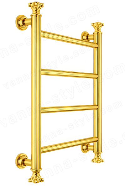 Полотенцесушитель электрический Margaroli Capitelli 2952J5504BGB 56x83, золото 56x83, золото