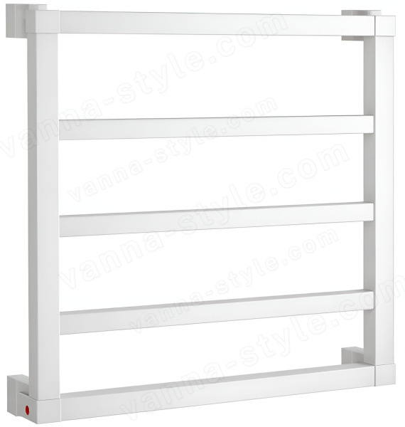 Полотенцесушитель электрический Margaroli Quadri 810-3 81034704WHB 52x52, белый 52x52, белый