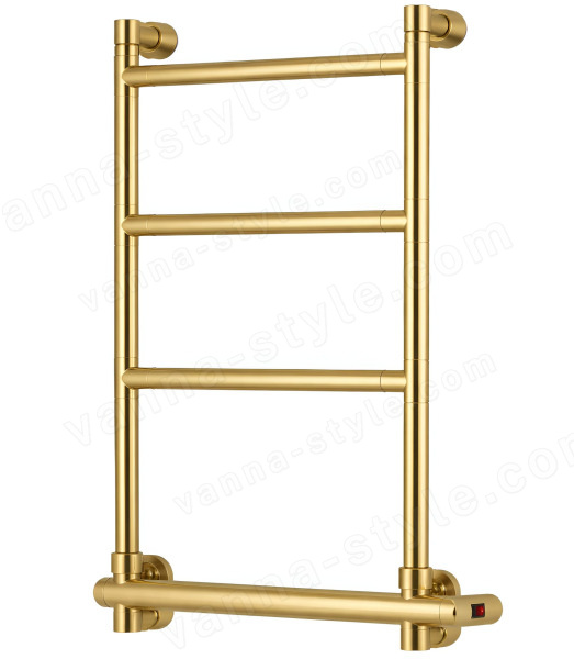 Полотенцесушитель электрический Margaroli Sereno 582-4 5823204BGNB 42x73, золото 42x73, золото
