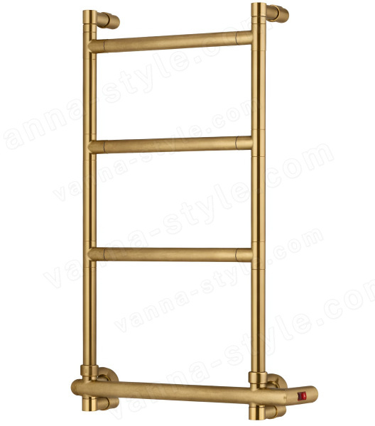 Полотенцесушитель электрический Margaroli Sereno 582-4 5823204OBNB 42x73, бронза 42x73, бронза