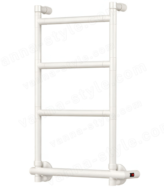 Полотенцесушитель электрический Margaroli Sereno 582-4 5823204MWHNB 42x73, белый 42x73, белый