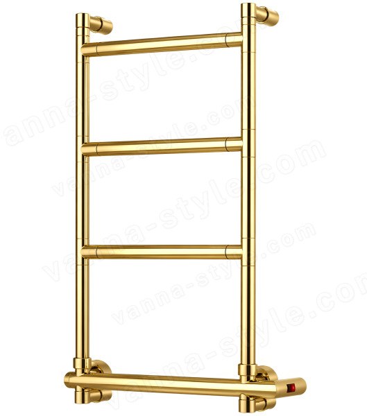 Полотенцесушитель электрический Margaroli Sereno 582-4 5824704GOB 57x72, золото 57x72, золото