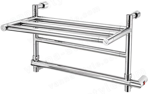 Полотенцесушитель электрический Margaroli Sereno 592 592475CR 57x33, хром