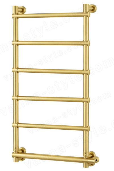 Полотенцесушитель электрический Margaroli Sole 542-6 5424706BGB 57x102, золото 57x102, золото