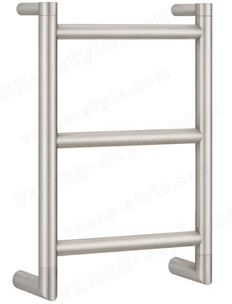 Полотенцесушитель электрический Margaroli Sole 540/SBNB 35x47, никель 35x47, никель