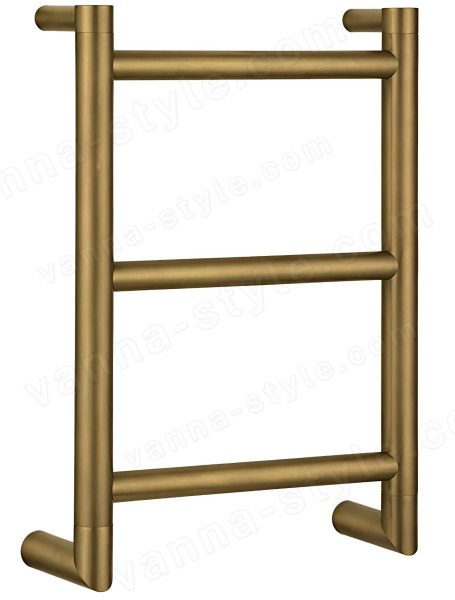 Полотенцесушитель электрический Margaroli Sole 540/SBrNB 35x47, бронза 35x47, бронза