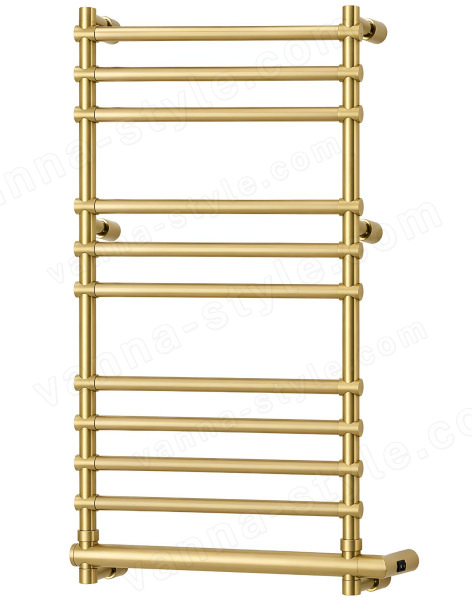 Полотенцесушитель электрический Margaroli Sole 564-11 5644711BGNB 57x101, золото 57x101, золото