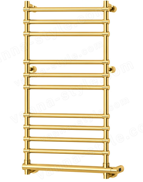 Полотенцесушитель электрический Margaroli Sole 564-11 5644711GOPB 57x101, золото 57x101, золото