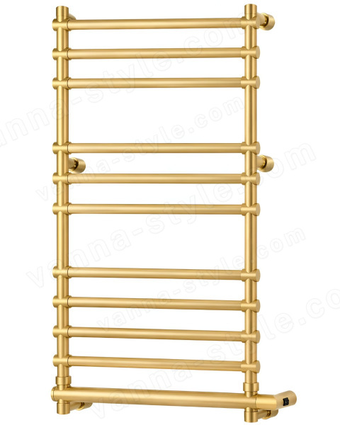 Полотенцесушитель электрический Margaroli Sole 564-11 5644711MGBL 57x101, золото матовое 57x101, золото матовое