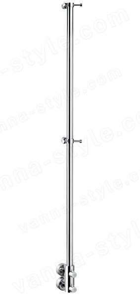 Полотенцесушитель водяной Margaroli Arcobaleno 416/L 416LBPVD 14x165, хром 14x165, хром