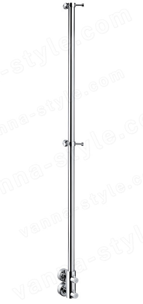 Полотенцесушитель водяной Margaroli Arcobaleno 416/L 416LCR 14x165, хром 14x165, хром