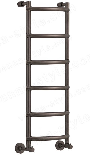 Полотенцесушитель водяной Margaroli Luna 432-6 4323606OBR 40x107, бронза 40x107, бронза