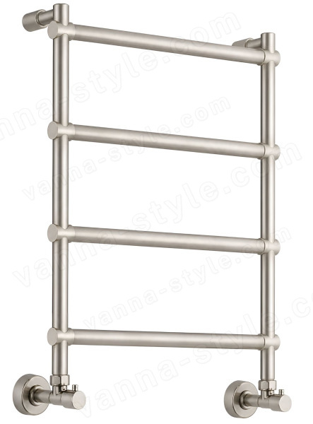 Полотенцесушитель водяной Margaroli Sole 4423704(26)BN 40x72, никель 40x72, никель