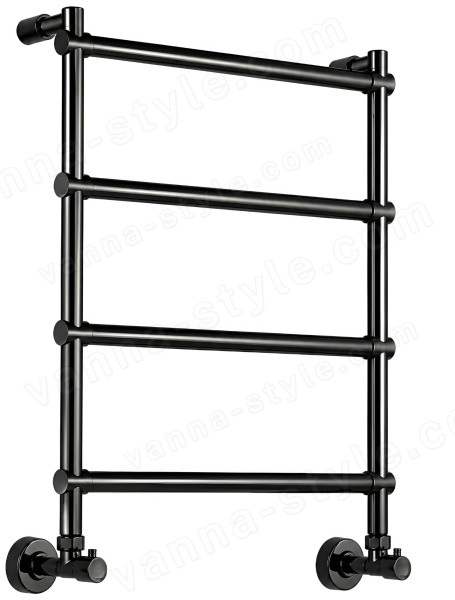Полотенцесушитель водяной Margaroli Sole 4423704(26)PO 40x72, черный 40x72, черный