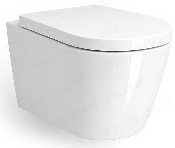 Подвесной унитаз Laufen Kartell 8.2033.3.000.000.1, белый, белый